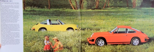 Porsche 911 Modelprogram 1976 Carbrochure (7499)